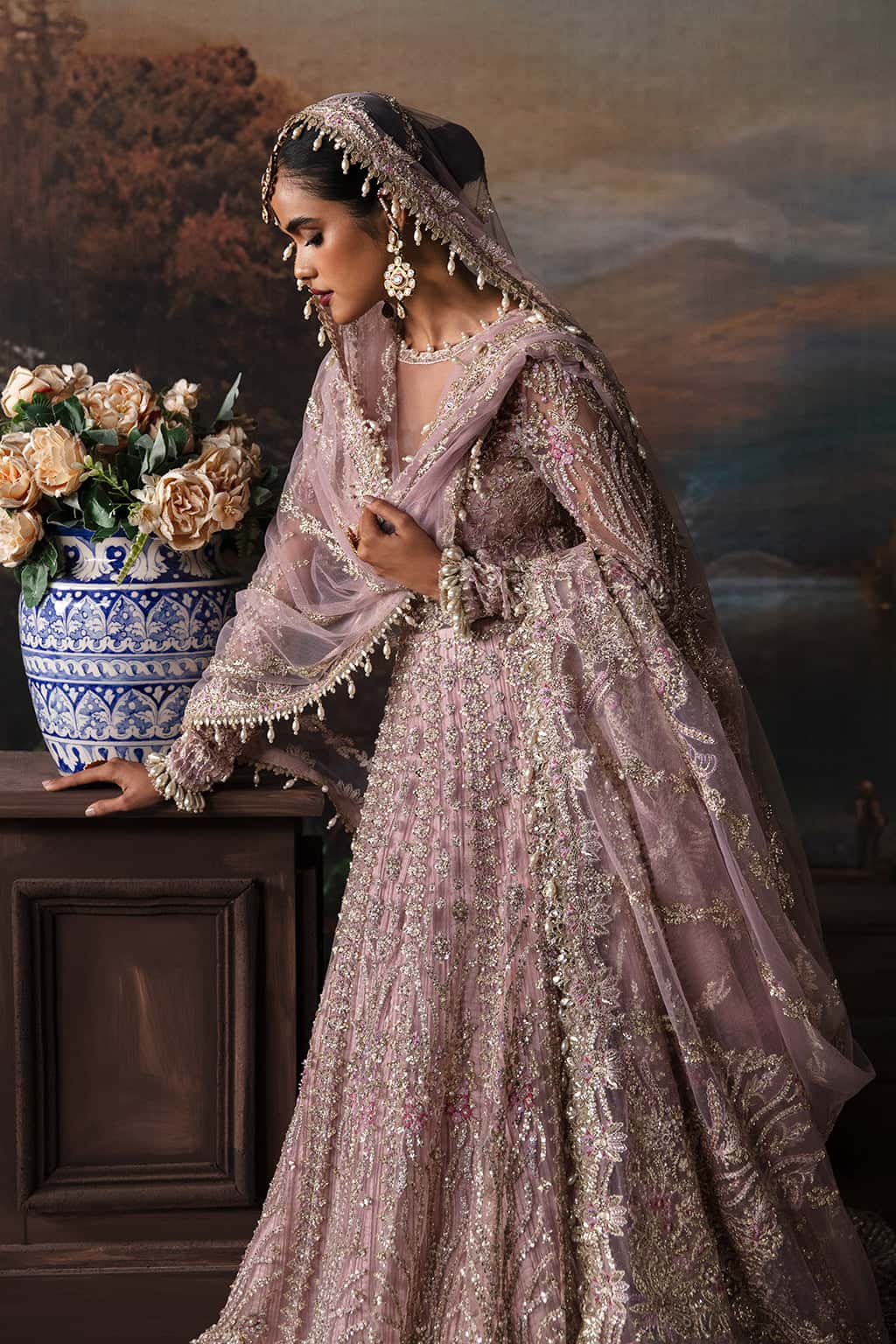 Designer bridal outfits