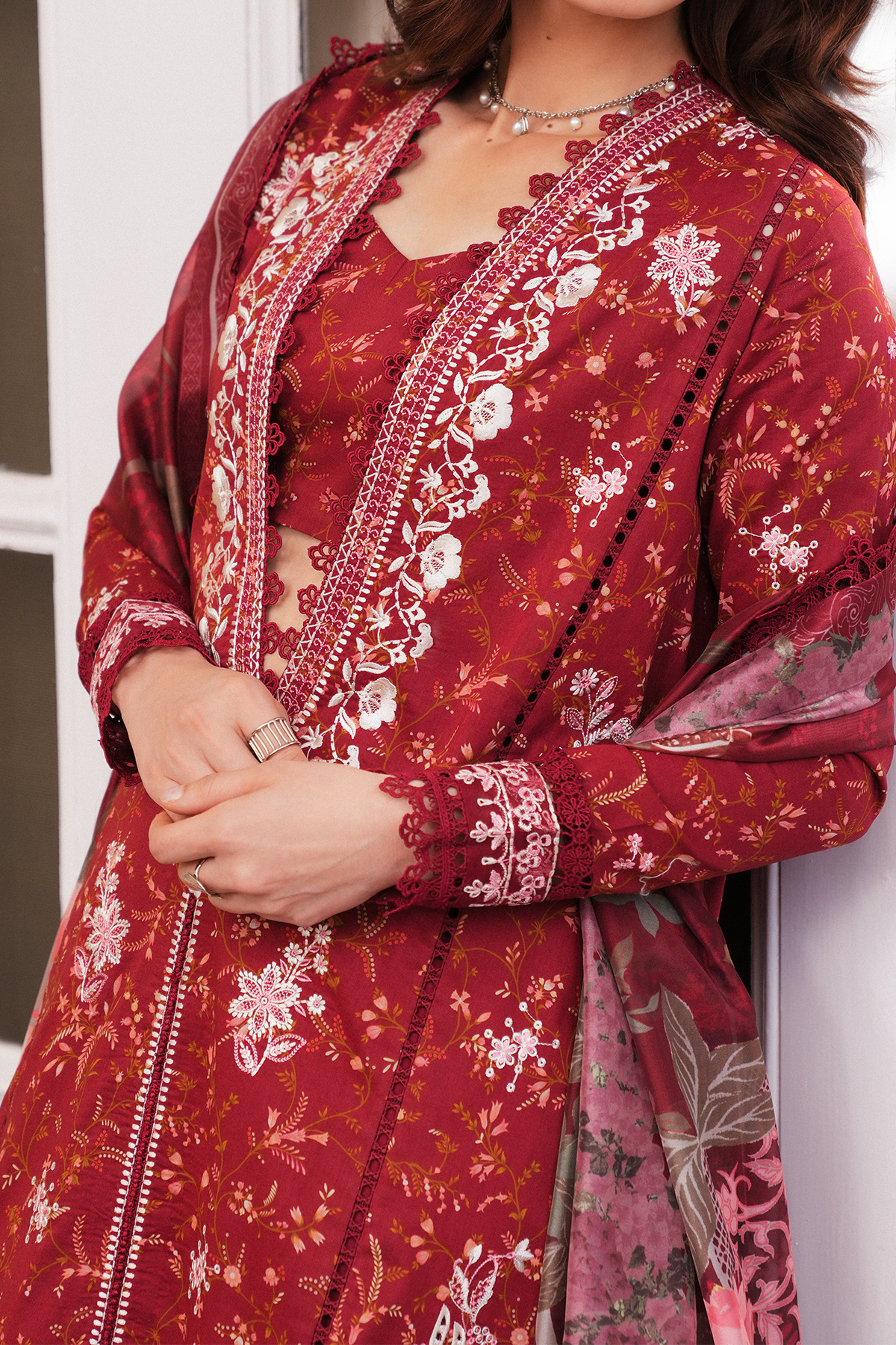 Pakistani lawn dress