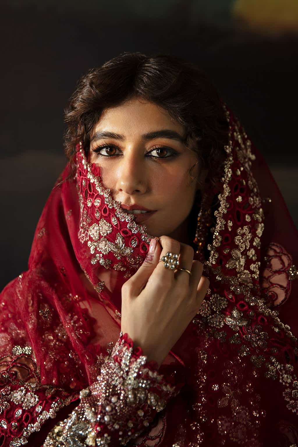 dupatta organza