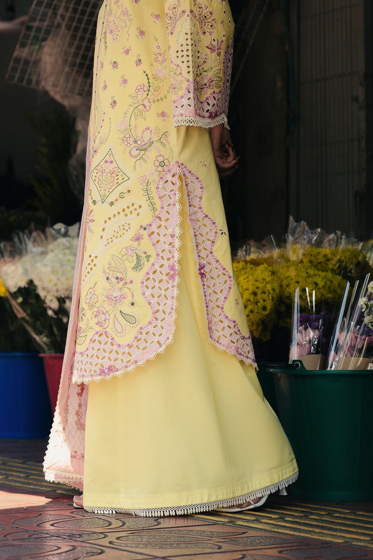 lawn printed dress