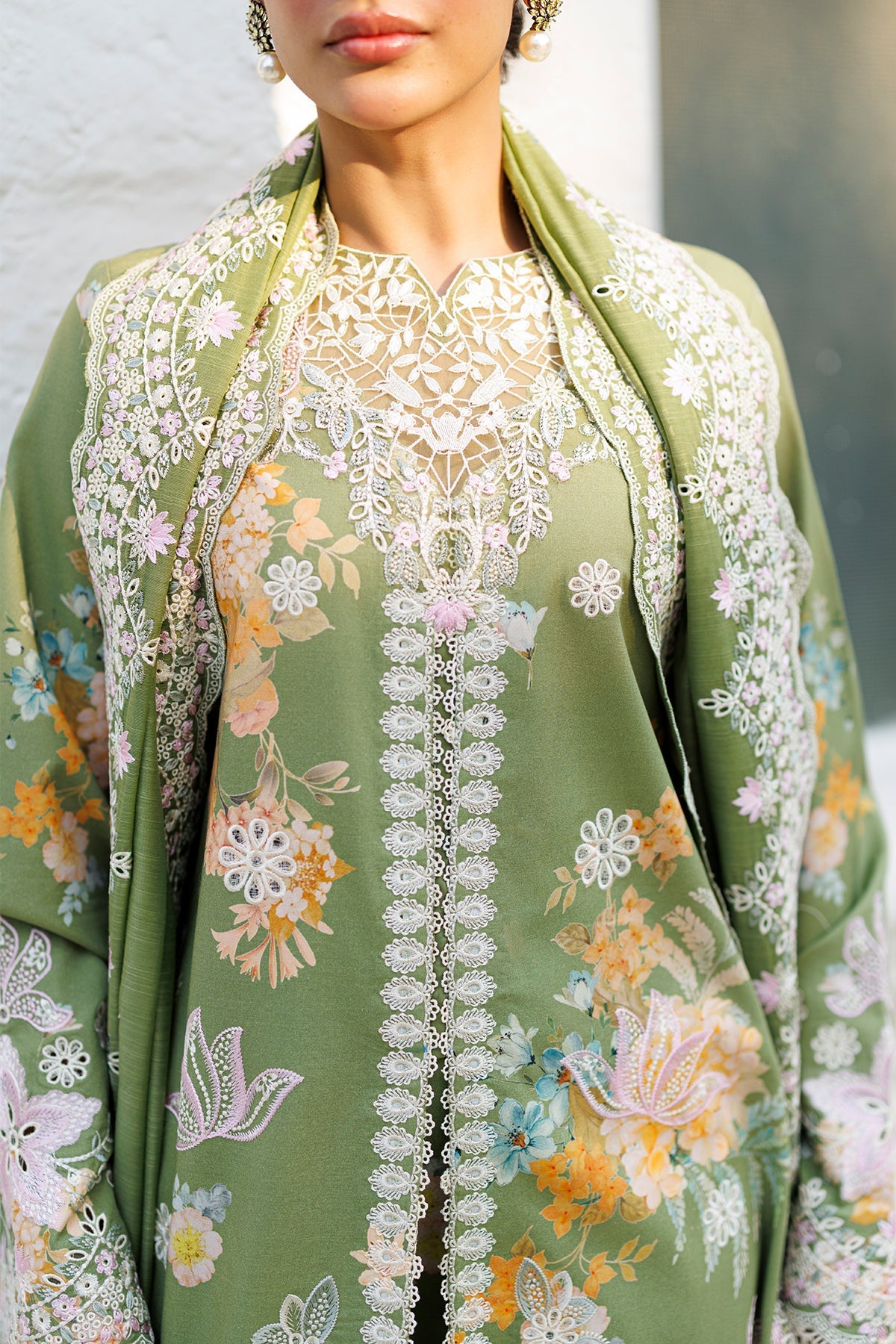 lawn dress style