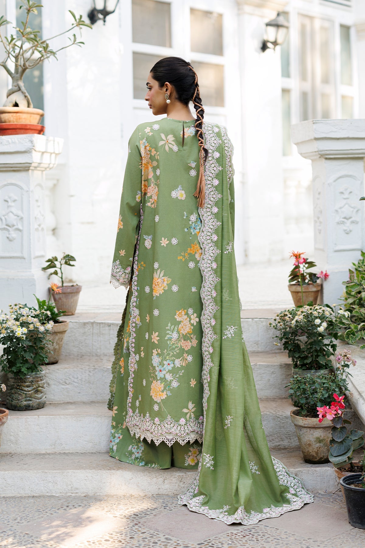 lawn dress designer