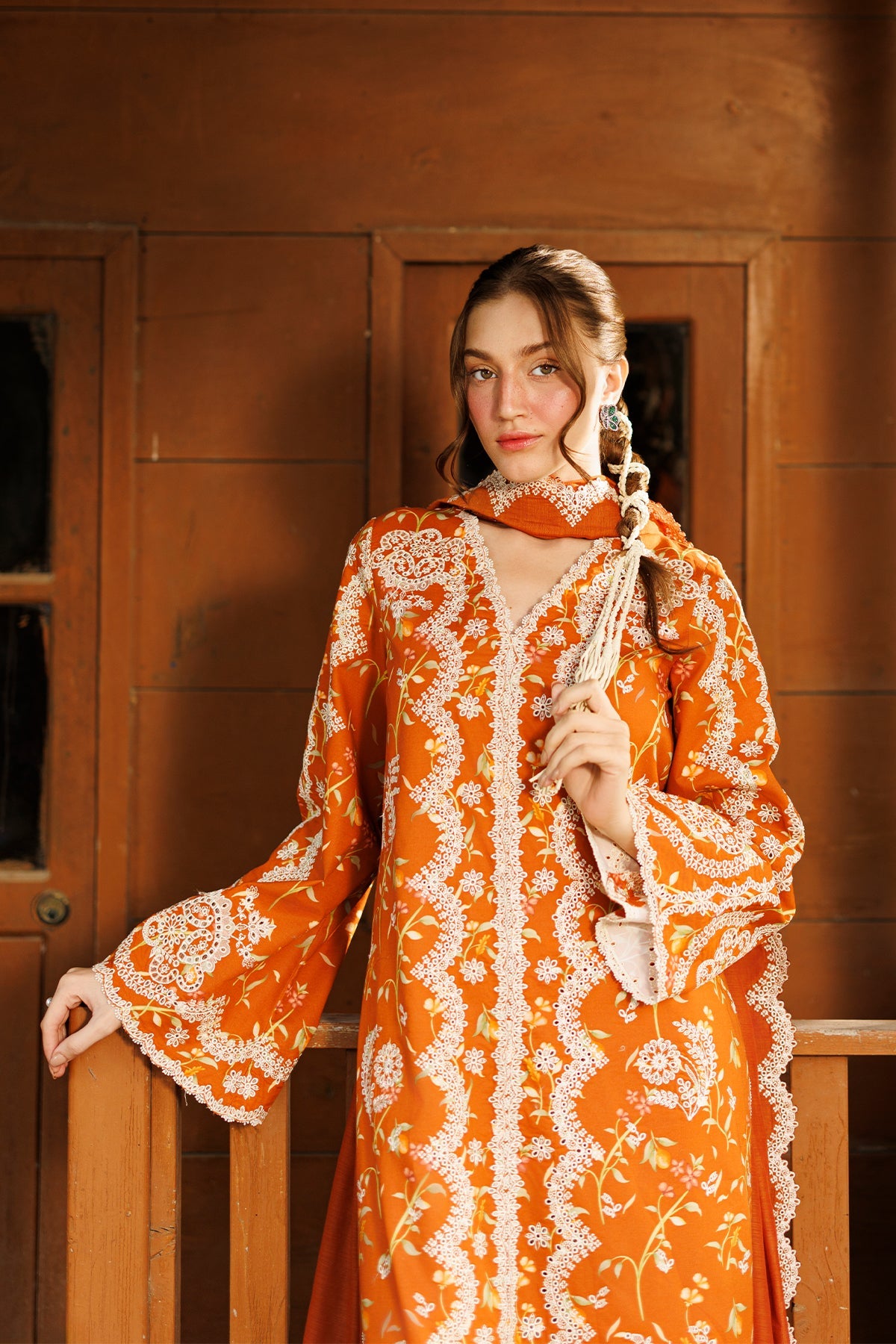 women printed dress