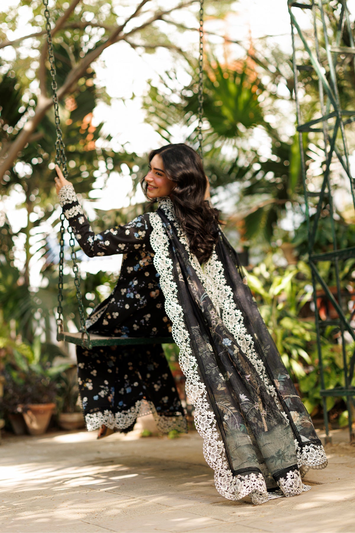 Pakistani lawn dress